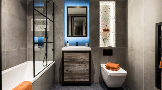 Bathroom at The Stage ©Galliard Homes