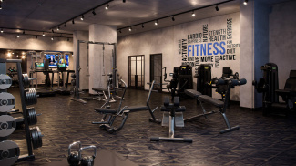 The Stage gym, computer generated image intended for illustrative purposes only, ©Galliard Homes.