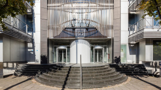 Trinity Square exterior, computer generated image intended for illustrative purposes only, ©Galliard Homes.