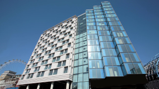Park Plaza County Hall exterior, ©Galliard Homes.