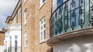 The Belsize Park Collection rear exterior, ©Galliard Homes.