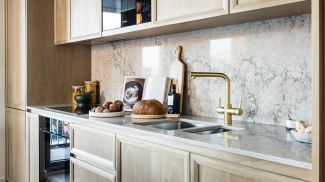 Kitchen area at a TCRW SOHO penthouse ©Galliard Homes.
