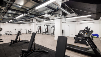 Residents private gym at Westgate House, ©Galliard Homes.