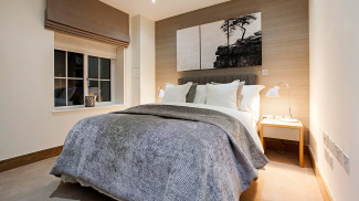 Bedroom at Highbeam House, ©Galliard Homes.