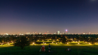 Regent’s Park by night, ©Galliard Homes.