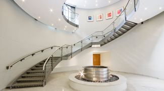 Foyer at Spice Quay Heights, ©Galliard Homes.