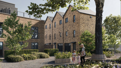 Plots 63, 64 & 65 at Merchants Yard exterior ©Galliard Homes.