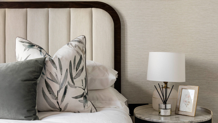 Bedroom at a TCRW SOHO apartment ©Galliard Homes.