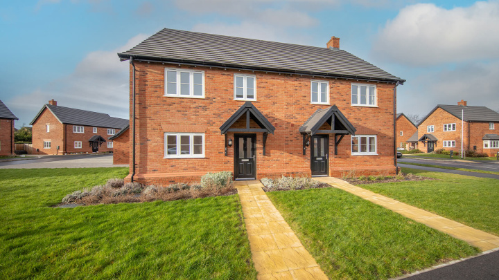 Plot 74 exterior (right) at Barrelmans Point