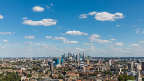 A 29th-floor Central London view at The Stage.