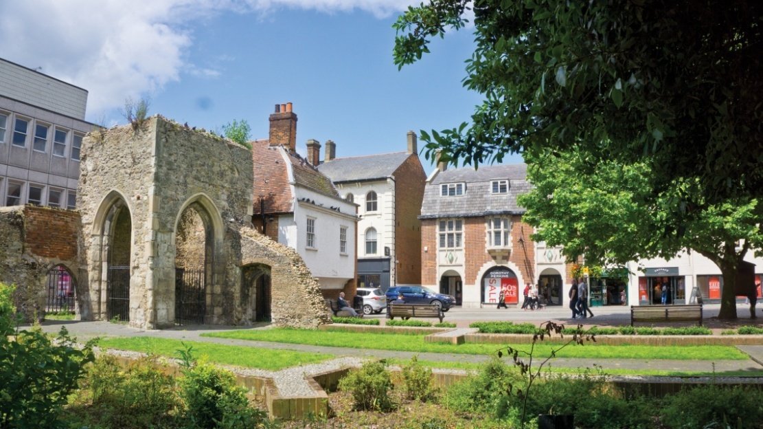 Brentwood Chapel Ruins at Old Chapel of St Thomas a Becket Essex, Brentwood, Chelmsford, Property, Investment, Buy To Let, Landlords, Galliard Homes
