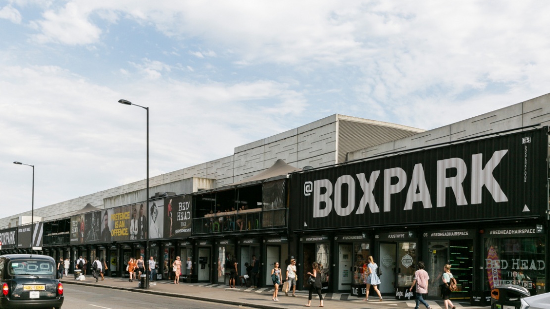 Shoreditch, things to do, Boxpark, East London