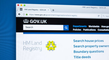 HMRC Land Registry Website