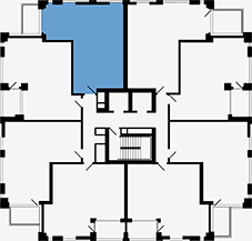 Plot locator for A1601 at Orchard Wharf