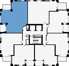 Plot locator for A1501 at Orchard Wharf