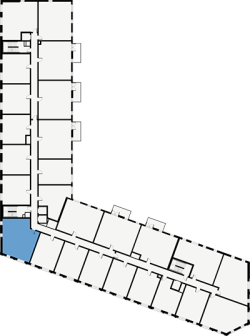 Plot locator for 211 at Timber Yard