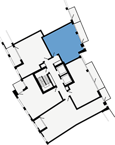 Plot locator for C705 Orchard Wharf