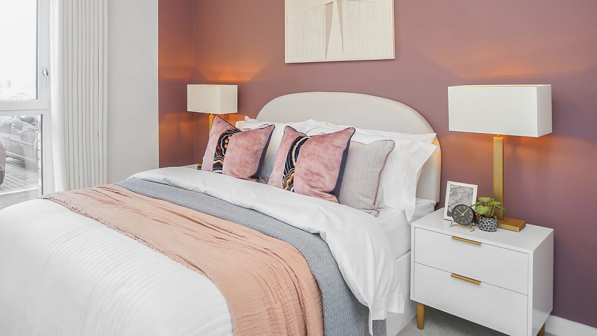 Bedroom at Belgrave Village, ©Wavensmere
