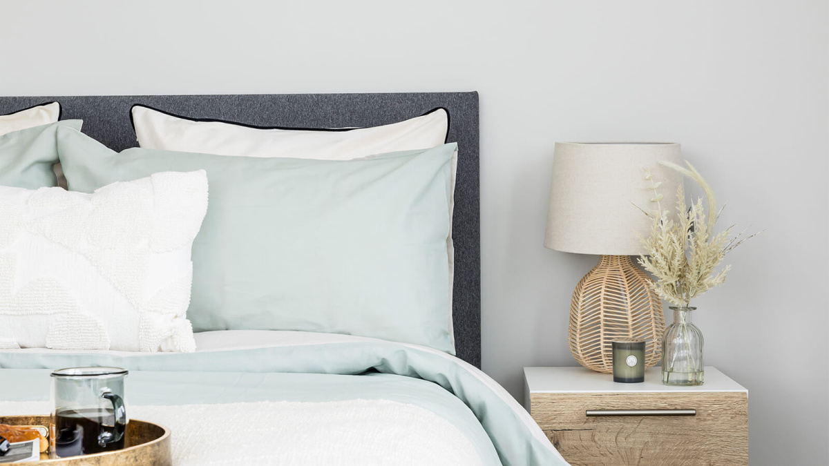 Bedroom at Neptune Wharf ©Galliard Homes.
