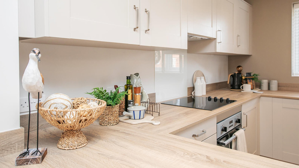 Kitchen area at Barrelmans Point, ©Wavensmere Kitchen area at Barrelmans Point, ©Wavensmere