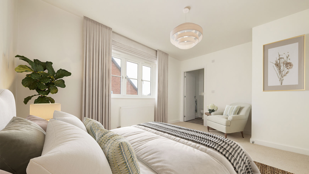 Bedroom 1 at a 'Luttrell' Barrelmans Point house, ©Wavensmere