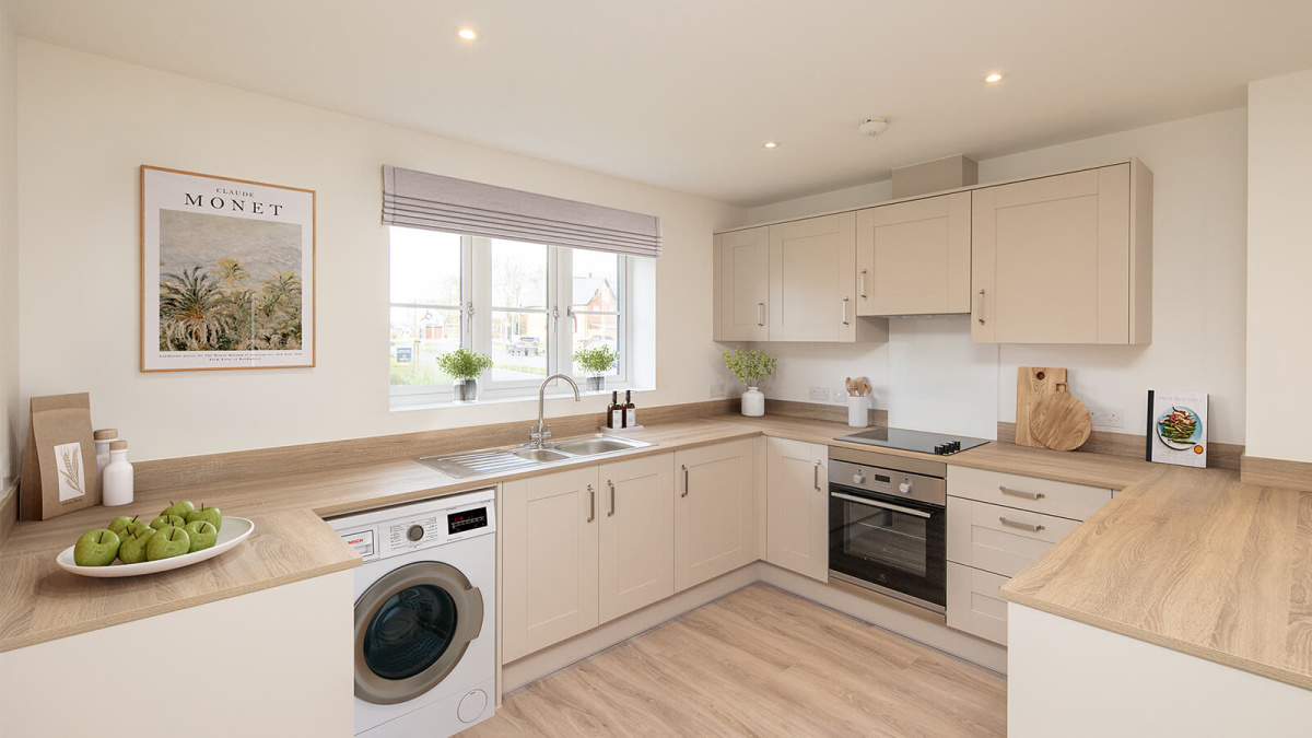 Kitchen area at a 'Luttrell' Barrelmans Point house, ©Wavensmere