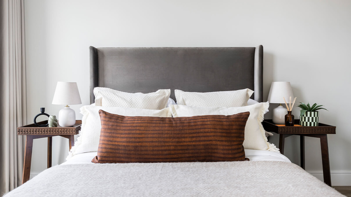Bedroom at Neptune Wharf ©Galliard Homes.