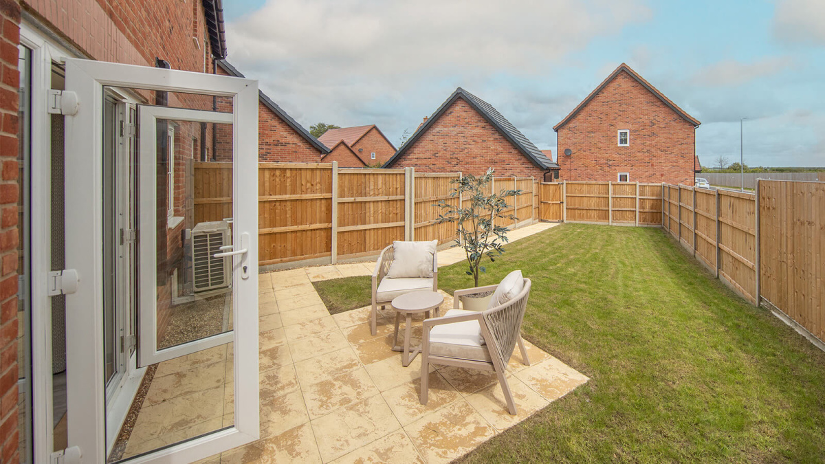 Garden of Plot 37 Barrelmans Point ©Wavensmere