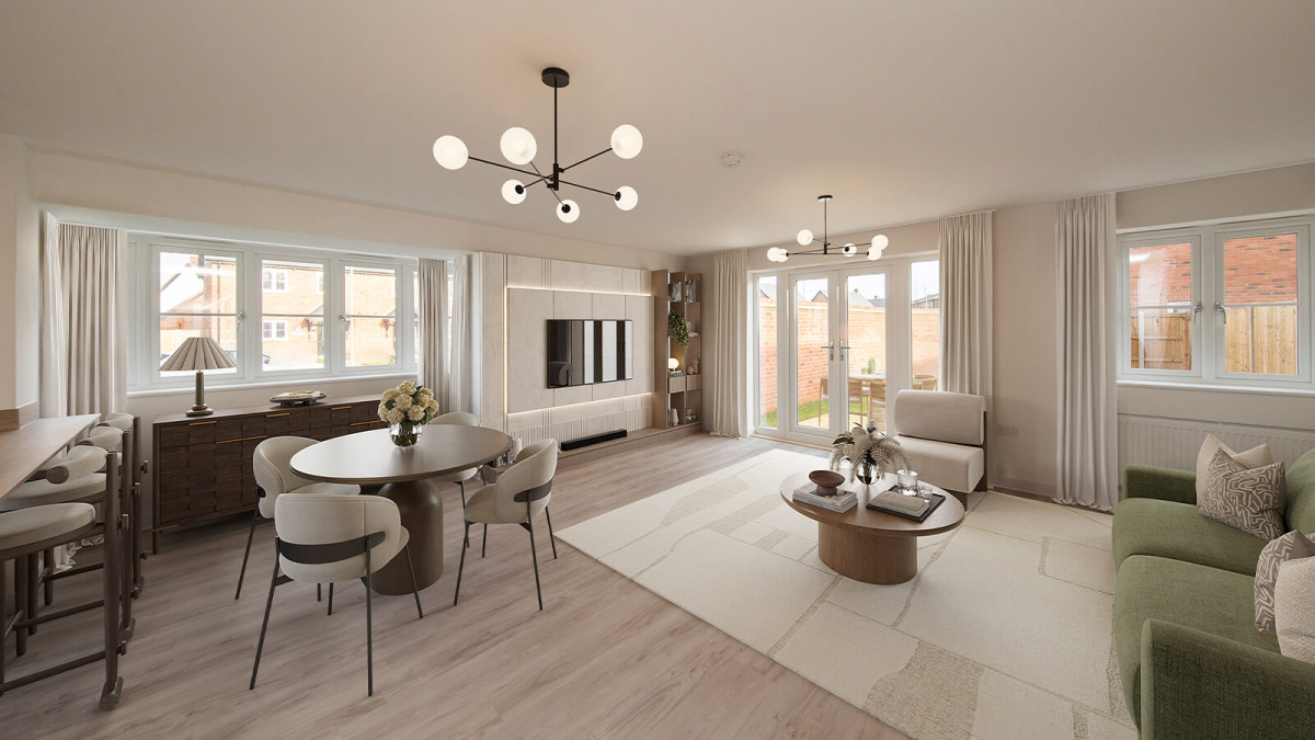 Living area at Barrelmans Point, ©Wavensmere