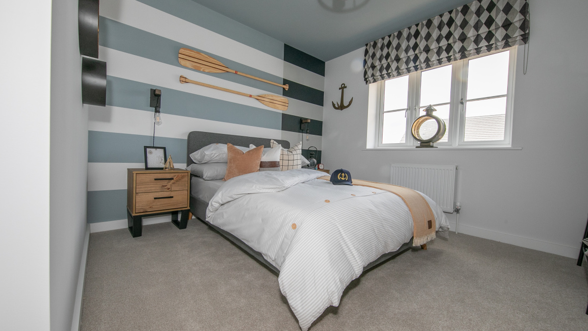 Bedroom at Barrelmans Point, ©Wavensmere
