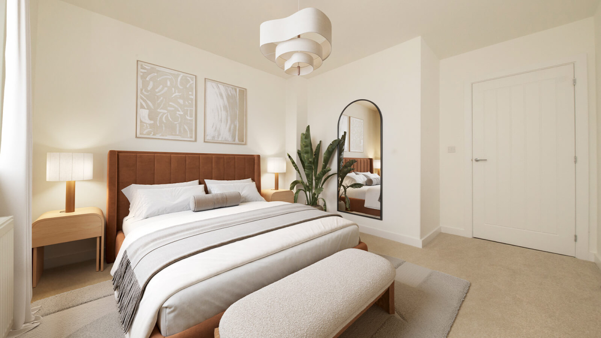 Bedroom at Barrelmans Point, ©Wavensmere