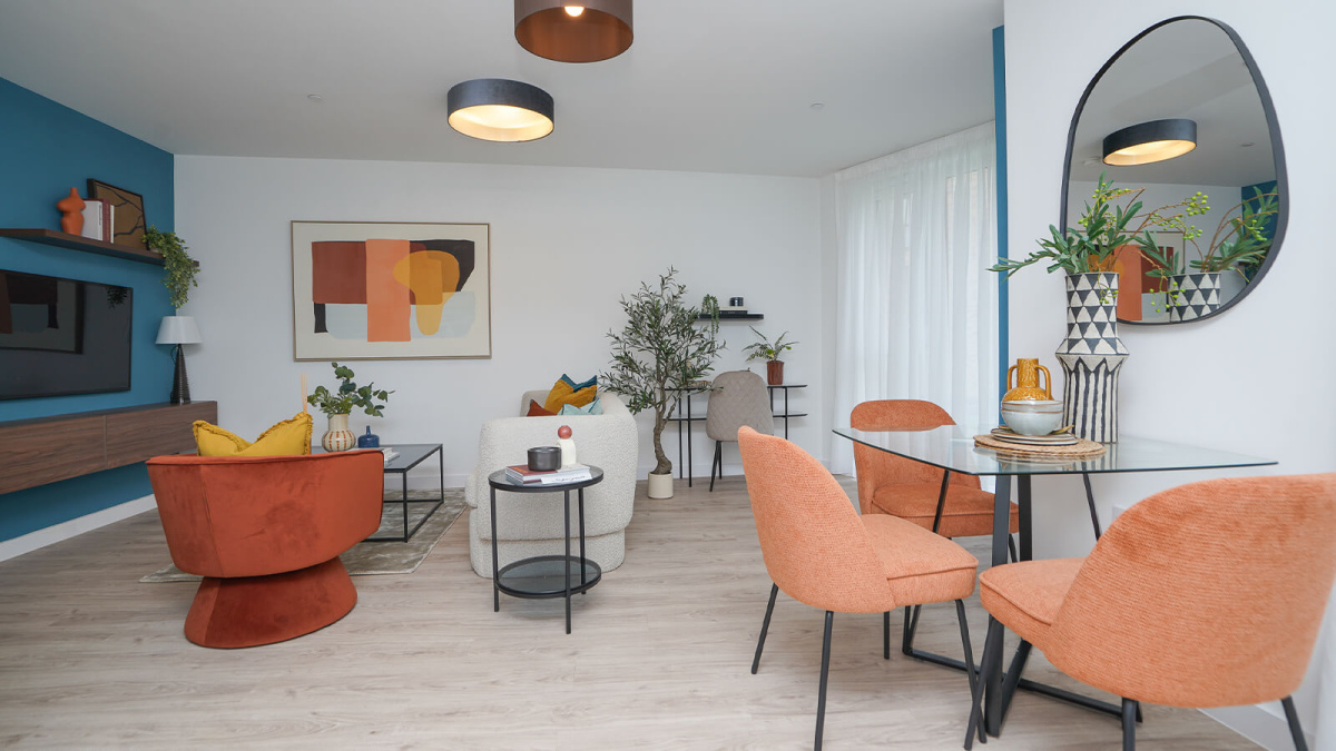 Living area at Belgrave Village, ©Wavensmere