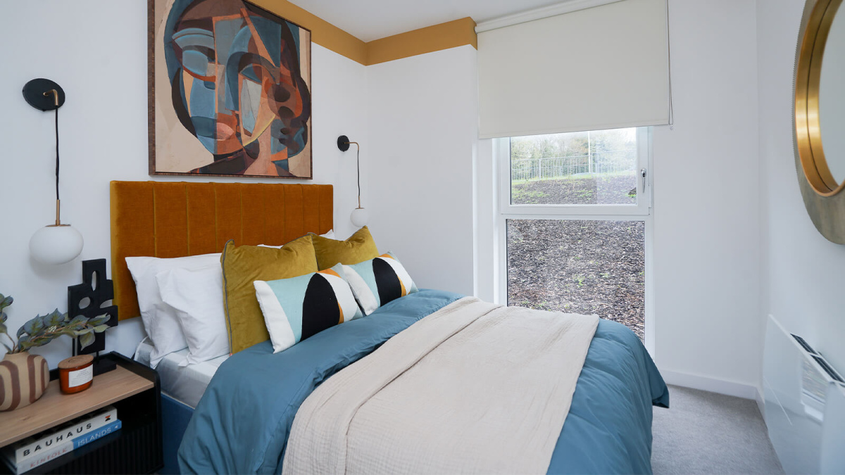 Bedroom at Belgrave Village, ©Wavensmere