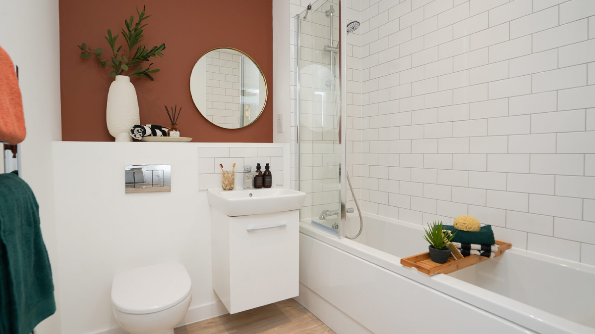 Bathroom at Belgrave Village, ©Wavensmere