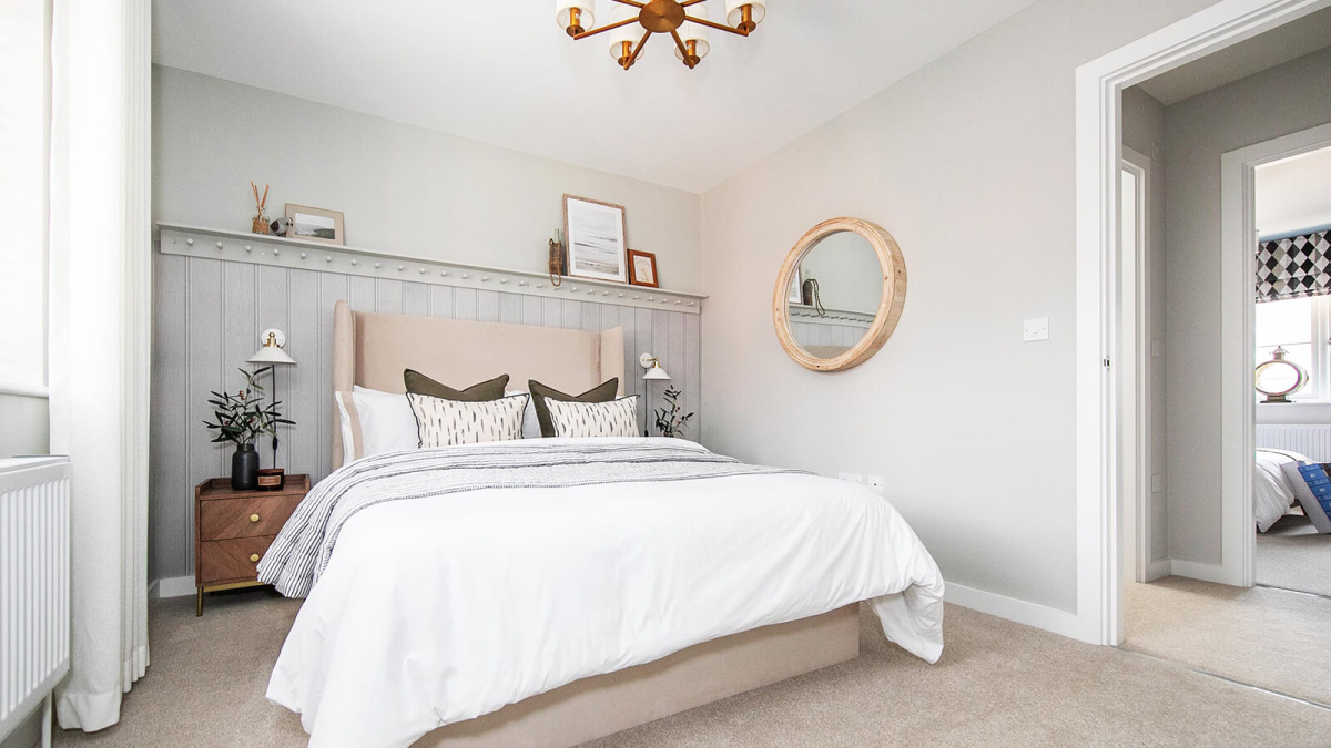 Bedroom at Barrelmans Point, ©Wavensmere