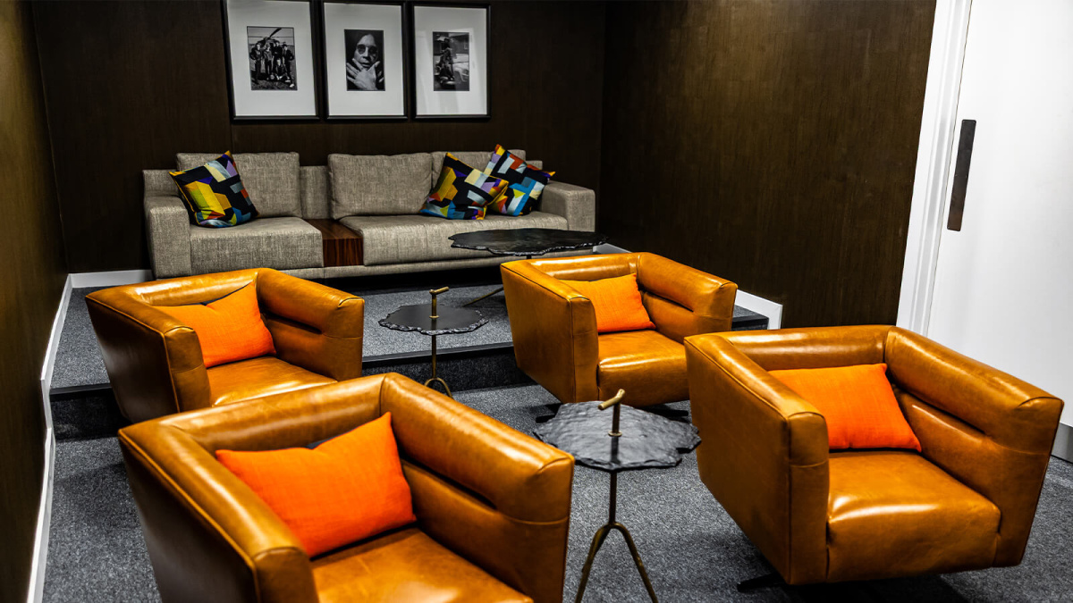 Screening room at Belgrave Village, ©Wavensmere