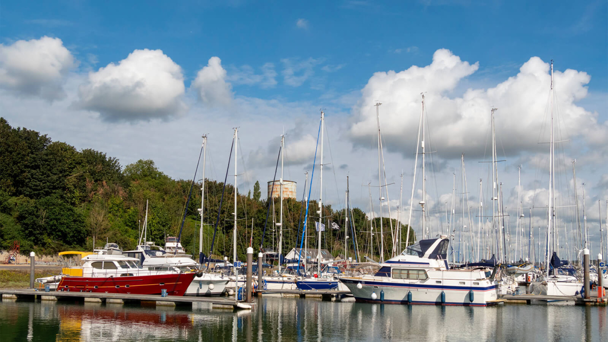Shotley Marina, just minutes from Barrelmans Point
