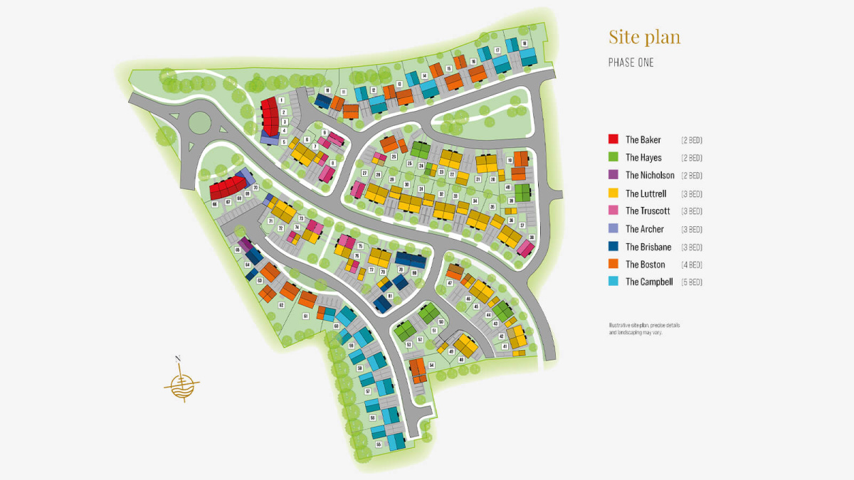 Site plan of Barrelmans Point