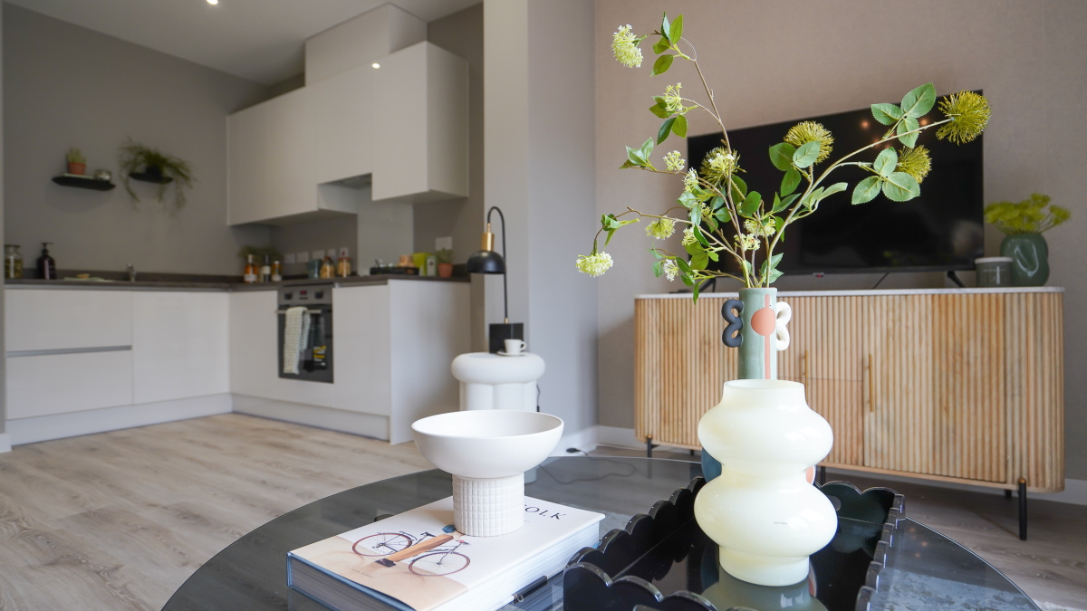 Belgrave Village open-plan living area ©Wavensmere