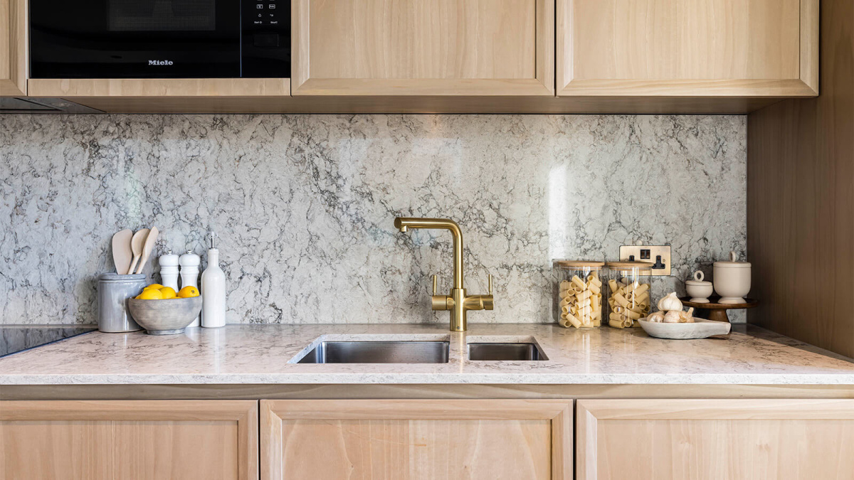 Kitchen area at this TCRW SOHO penthouse ©Galliard Homes.