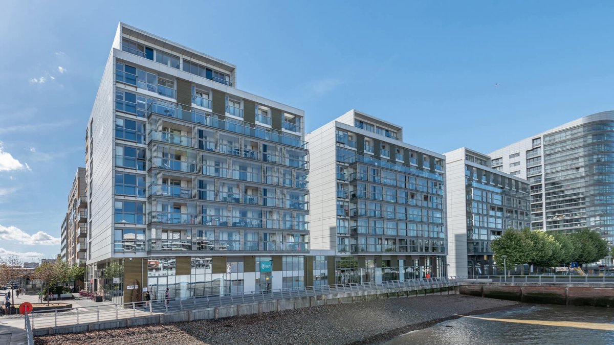 Exterior of Dundas Court at New Capital Quay