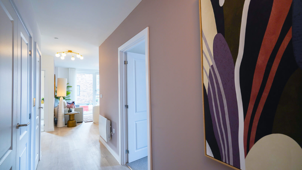 Hallway at Belgrave Village, ©Wavensmere