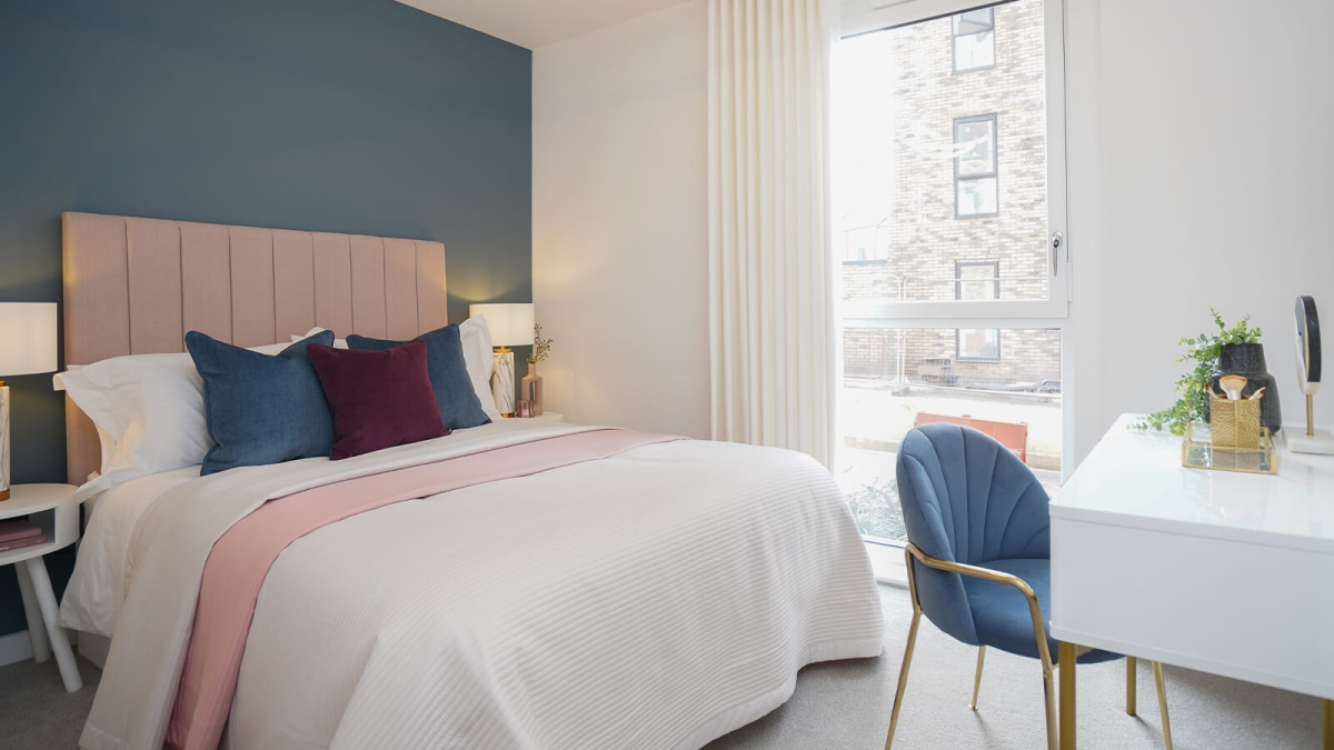 Bedroom at Belgrave Village, ©Wavensmere
