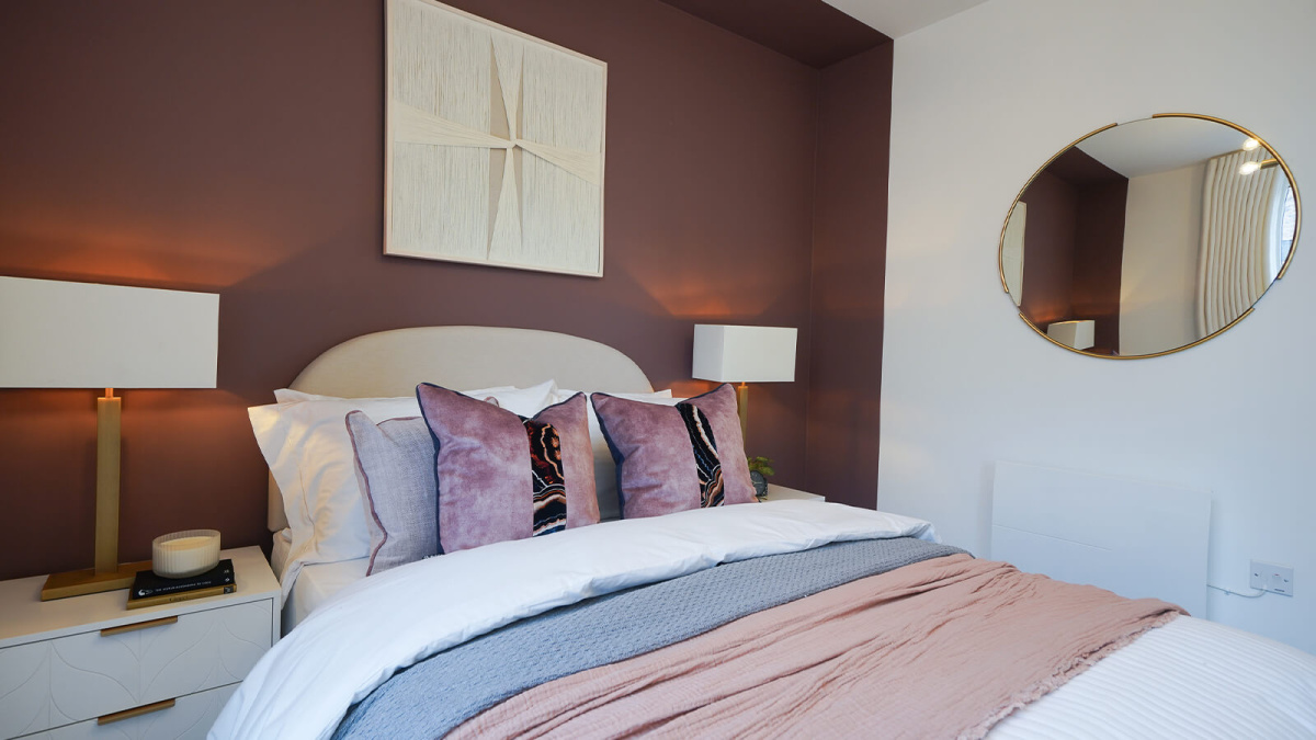 Bedroom at Belgrave Village, ©Wavensmere