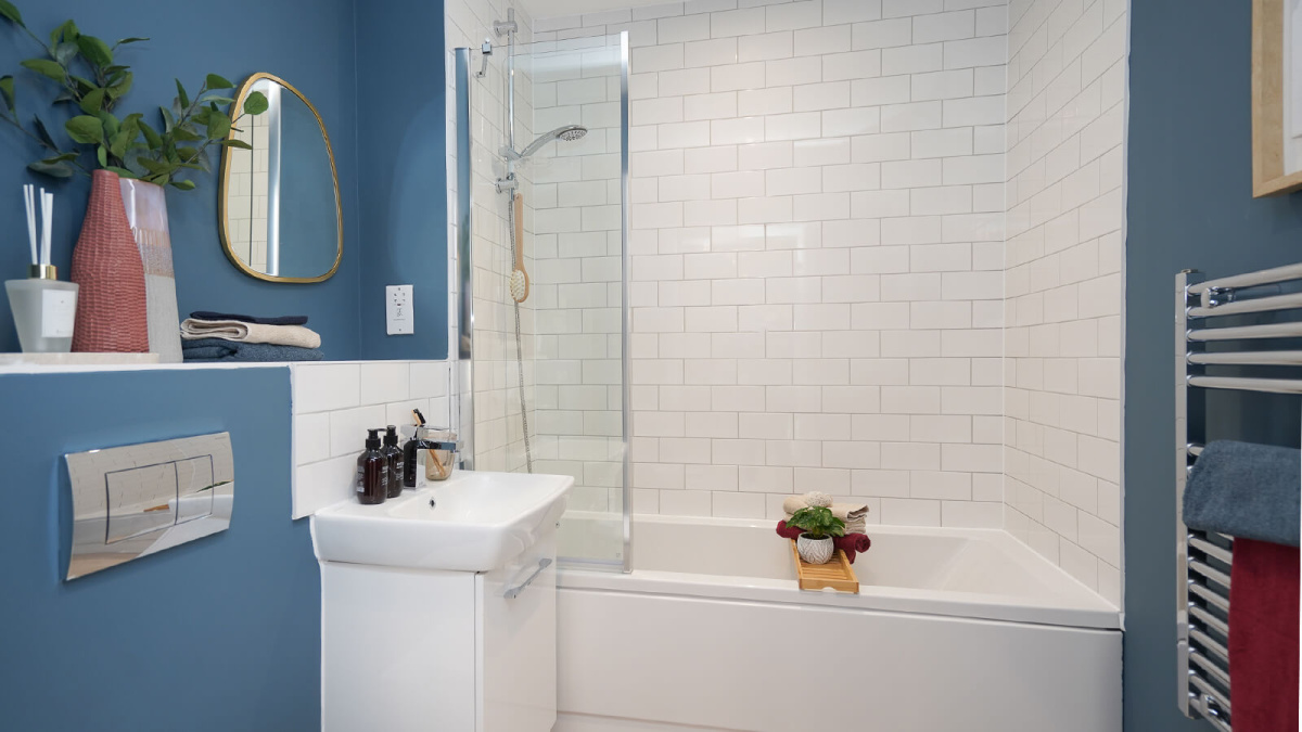 Bathroom at Belgrave Village, ©Wavensmere