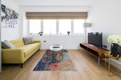 Living area in a typical Galliard apartment, ©Galliard Homes. Living area in a typical Galliard apartment, ©Galliard Homes.