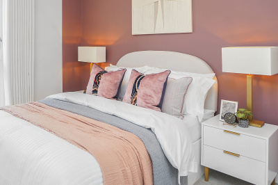 Bedroom at Belgrave Village, ©Wavensmere Bedroom at Belgrave Village, ©Wavensmere