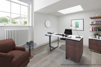 Study area at Hope House plot E2, ©Acorn Property Group. Study area at Hope House plot E2, ©Acorn Property Group.