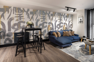 Open-plan kitchen, living and dining area in a Galliard Homes apartment, image intended for illustrative purposes only, ©Galliard Homes. Open-plan kitchen, living and dining area in a Galliard Homes apartment, image intended for illustrative purposes only, ©Galliard Homes.