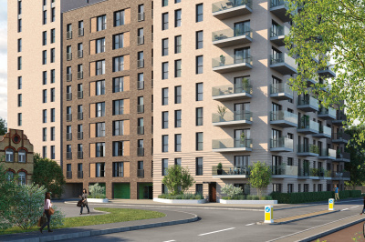 Citypark Gardens, computer generated image intended for illustrative purposes only, ©Galliard Homes. Citypark Gardens, computer generated image intended for illustrative purposes only, ©Galliard Homes.